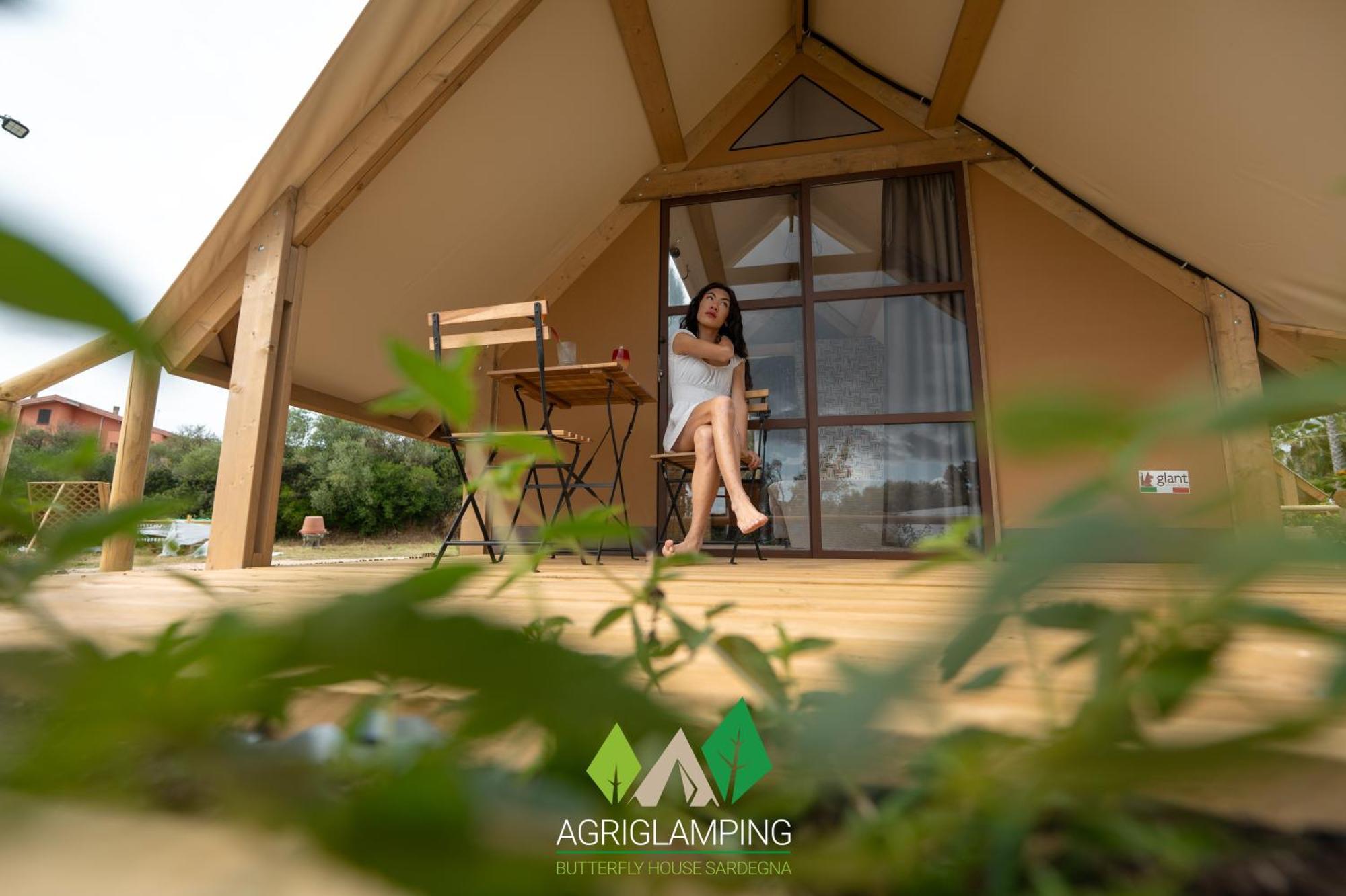 Agriglamping Butterfly House Sardegna Hotel Olmedo Exterior photo