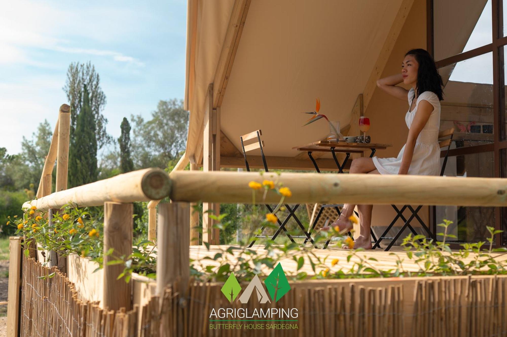 Agriglamping Butterfly House Sardegna Hotel Olmedo Exterior photo